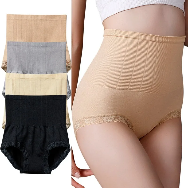 

Women Seamless Panties High Waist Slimming Tummy Control Knickers Pants Pantie Briefs Magic Body Shapewear Lady Corset Underwear