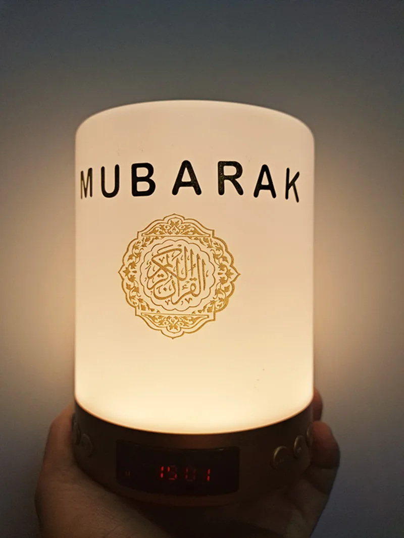 

DIY Veilleuse Coranique Azan Bluetooth Quran Speaker Wireless Portable Lamp LED Night Light Islamic Kids Gift Mp3 Coran Player