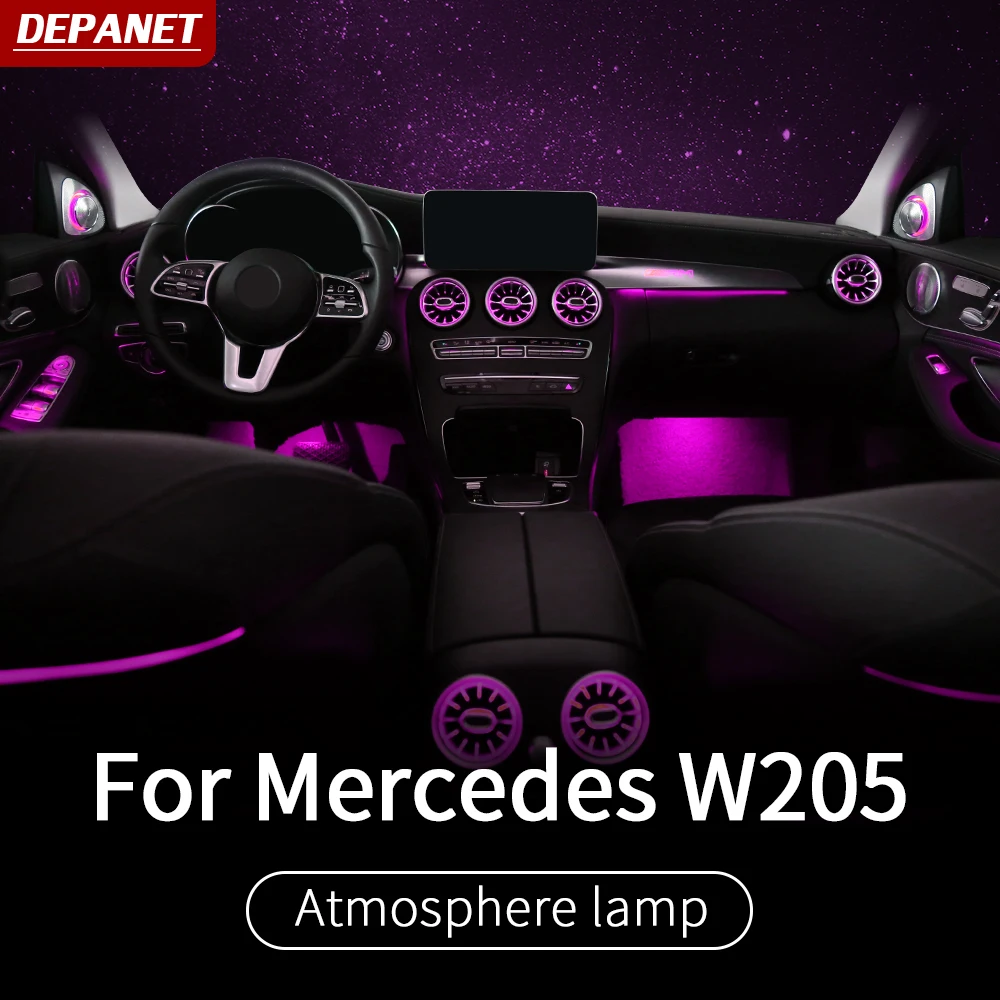 

Ambient Light For Mercedes w205 amg/ interior trim c63 mercedes c class accessories w205 Mercedes glc x253 amg coupe