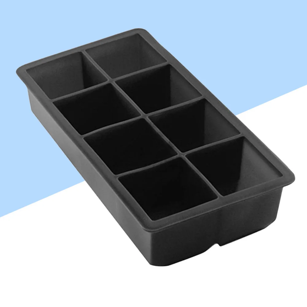 2 шт. лотки для кубиков льда 8 grids квадратная силиконовая Желейная форма Форма
