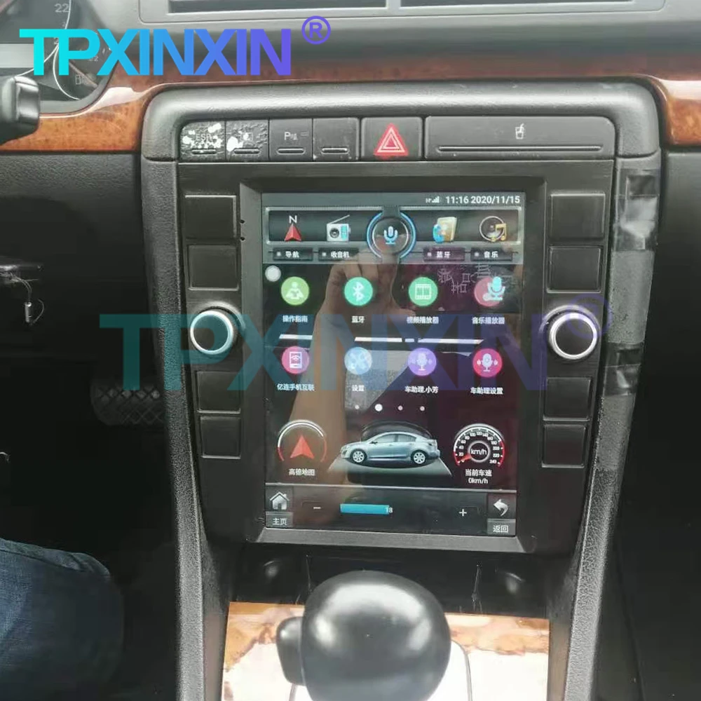 

8+256G Android 11.0 Car Radio Carplay For Audi A4 2002-2008 GPS Navigation Headunit Multimedia Player Auto Stereo Tape Recorder