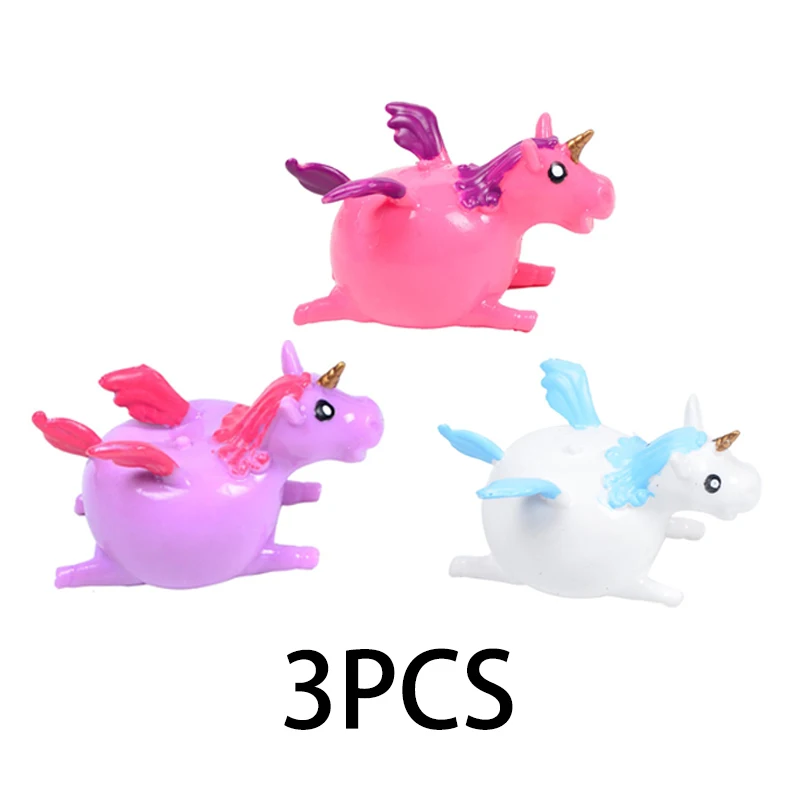 Единорог сжимаемые игрушки антистресс надувной динозавр игрушка Сжимаемый