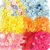 290g 300g 1cm 3cm colorful mixed buttons kindergarten handmade diy creative paste painting accessories