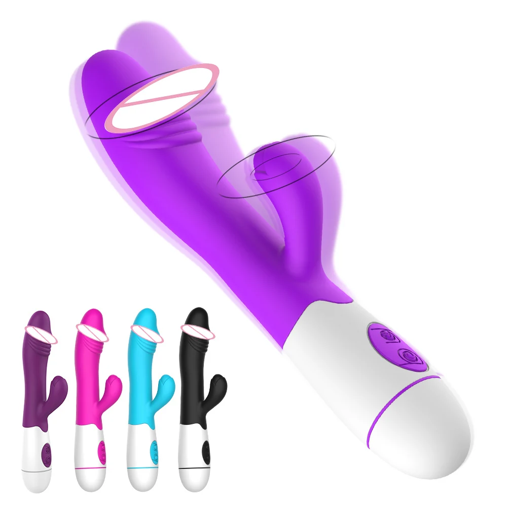 Rabbit Vibrators Dildos For Women Anal Plug Clitoris Vagina Massage Sex Toys Adults Products Female Masturbator Erotic Machine | Красота и