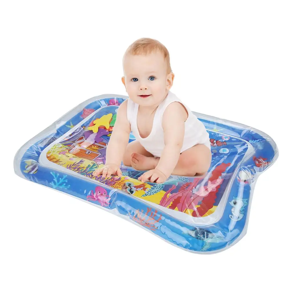 Kids Children Cartoon Whale Marine Animal Inflatable Interactive Water Play Mat | Игрушки и хобби