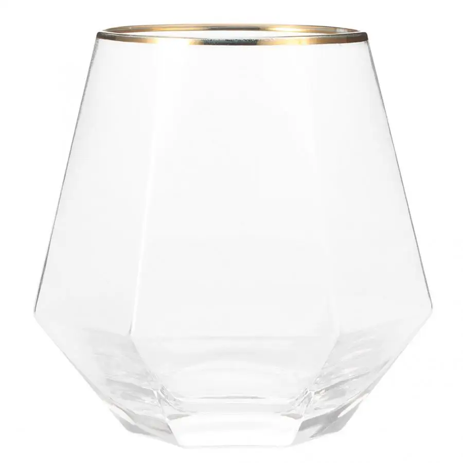 Кружка кофейная чашка 260 мл уникальная шестиугольная форма прозрачная