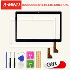 10,1 дюймовый 2,5D сенсорный экран для DUODUOGO G10 4G LTE планшетного ПК емкостный сенсорный экран панель Ремонт и замена частей