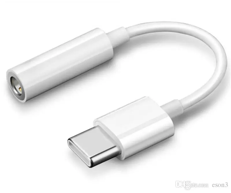 Кабель с разъемом USB типа C для 3 5 мм аудио адаптер кабели наушников женский Type-C