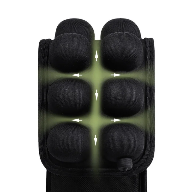 

2pcs 3D Airbag Decompression Shoulder Straps Outdoor Summer Breathable Camera Backpack Inflatable Tube Sports