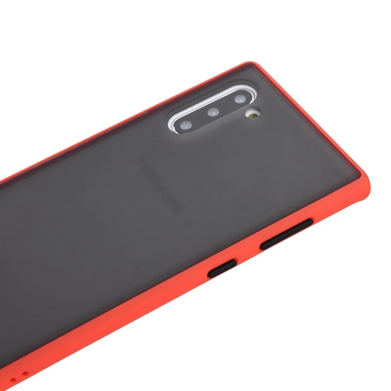 Slim Skin Touch Clear Hard Cover Case For Samsung Galaxy Note 10 Plus S10 Shockproof Bumper Phone |