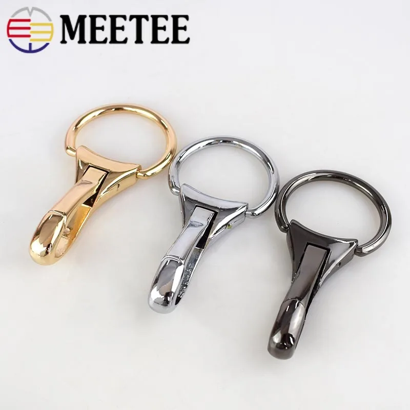 Meetee 2 шт. крючок для сумок брелок самостоятельной сборки ремни багажа ремень