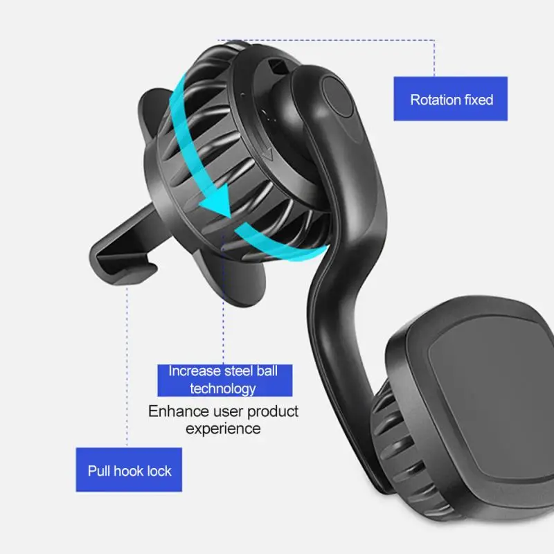 Автомобильный магнитный держатель для телефона подставка с вентиляционным