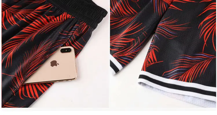 Персонализированные 3D мужские шорты для баскетбола быстросохнущие бега фитнеса