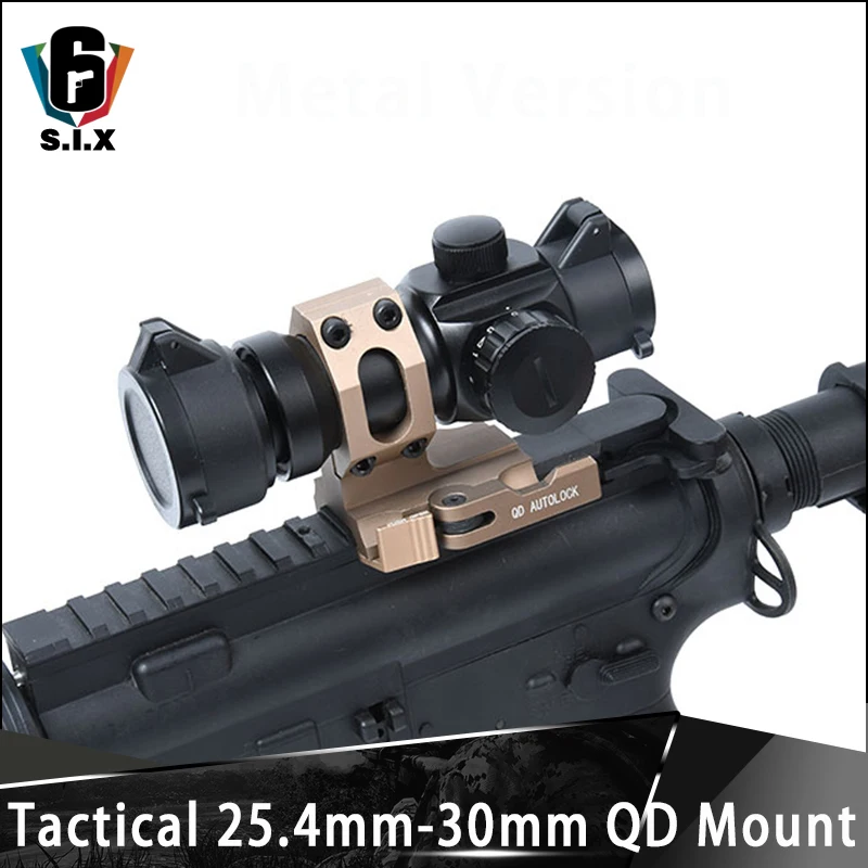 

Tactical 25.4-30mm QD Scope Rail Mount Hunting M2 M3 Sight Mount Adapter For K1 M4 Fit 20mm Picatinny Rail