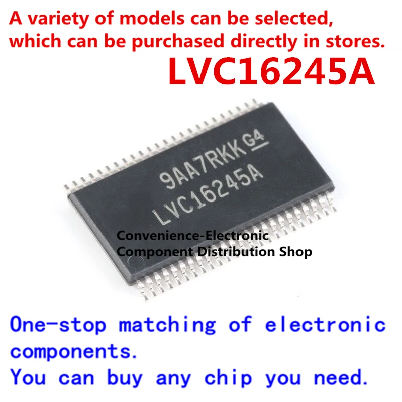 

5PCS/PACK LVC16245A SN74LVC16245ADGGR TSSOP-48 tri-state output 16-bit bus transceiver logic