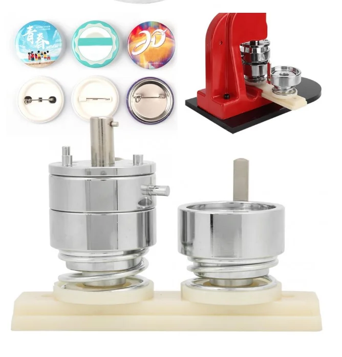 Горячая Распродажа pin кнопка пресс-форм с фокусным расстоянием 25 мм (1 &quot) значок