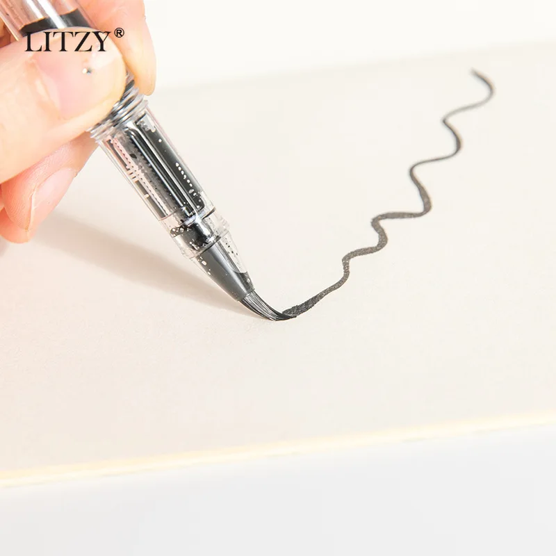 Перьевая ручка LITZY металлическая с золотым наконечником| |