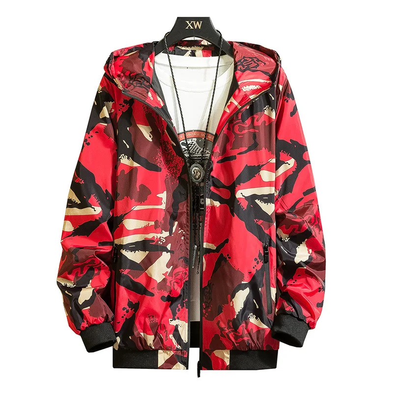 

Hoodies Autumn Winter Zipper Jacket Camouflage Casual Men's Sportswear Military Sweatshirts Camo Pullover Clothing Long-Sleeve