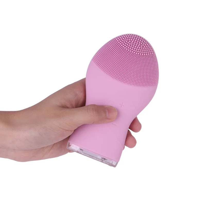 Силиконовая щетка для очищения лица ультразвуковые устройства массажа