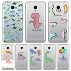 Чехол-накладка для Meizu M2 M3 M3S M5 M5C M5S M6 M6S M6T, силиконовый чехол с милым рисунком динозавра для Meizu M2 M3 M5 M6 Note чехол для телефона