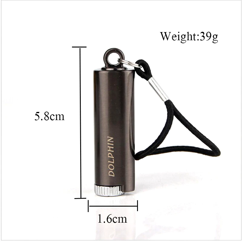 Новая брелок-зажигалка для ключей водонепроницаемая ветрозащитная портативная