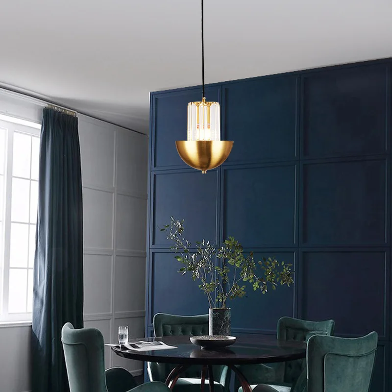 Fss современные маленькие золотые простые хрустальные люстры для гостиной LED E14