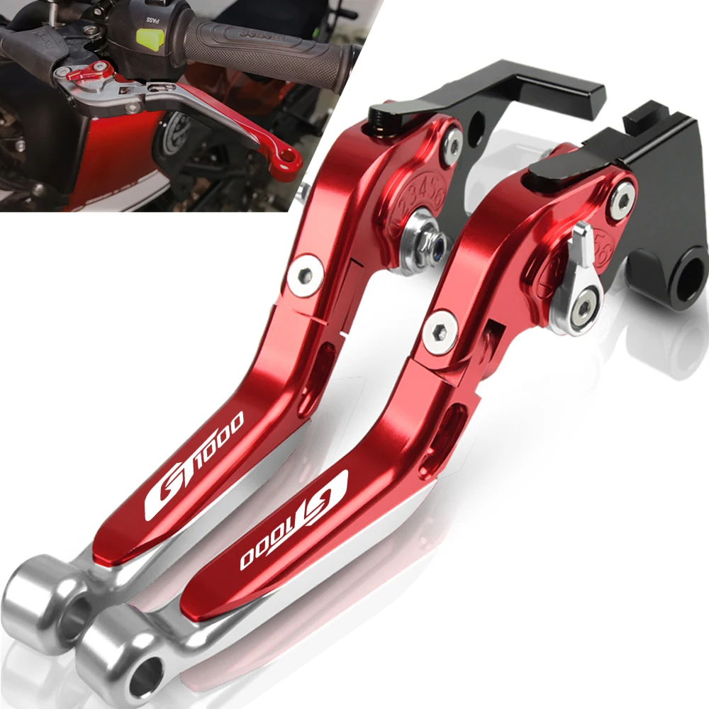 

For DUCATI GT1000 2006 2007 2008 2009 2010 Motorcycle handbrake Folding Extendable Moto Handlebar Adjustable Clutch Brake Levers