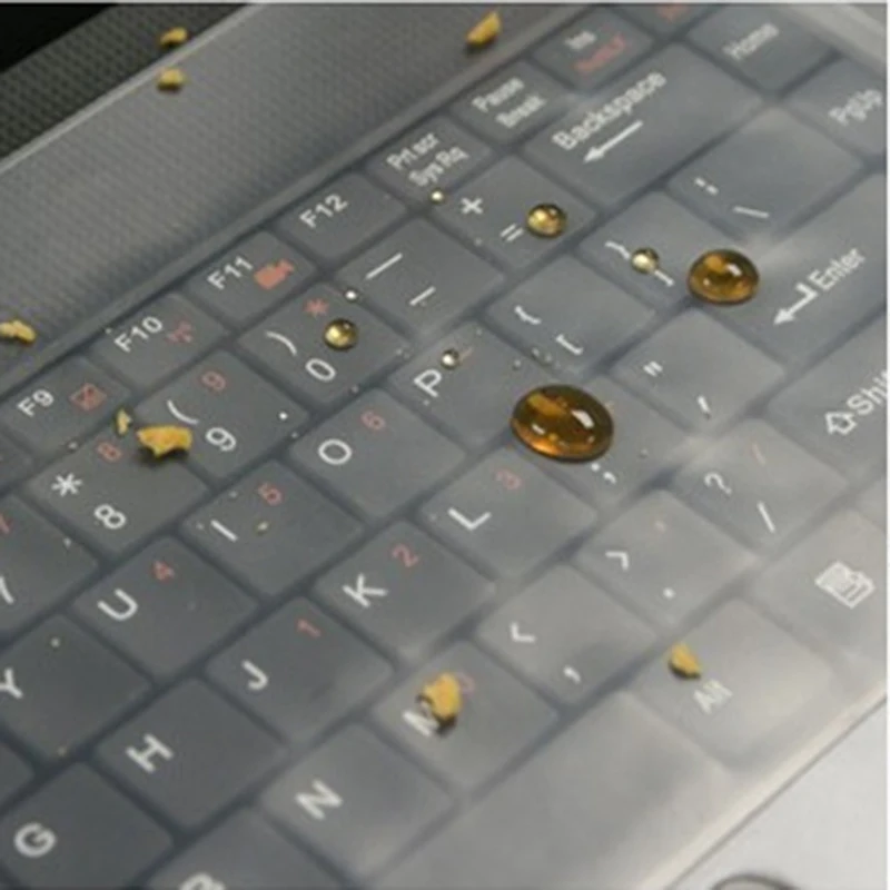 14 дюймовый/15 6 дюймовый силиконовый чехол для ноутбука универсальная клавиатура