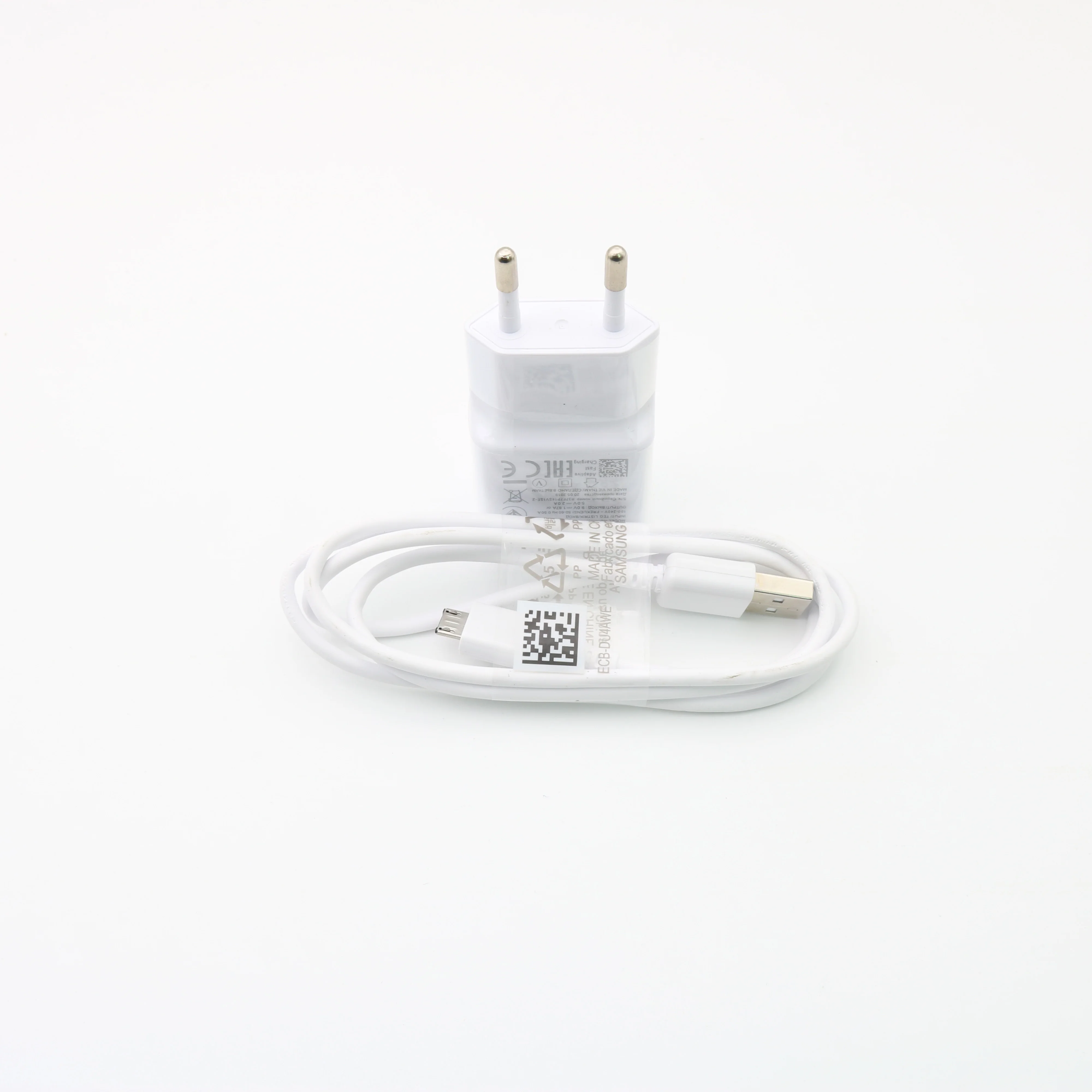 Зарядное устройство Samsung USB-адаптер быстрой зарядки кабель micro USB 1 м для Galaxy S10 S9 S8