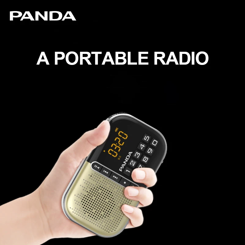 Новый мини FM радио для дома/улицы с антенной портативный MP3 музыкальный плеер