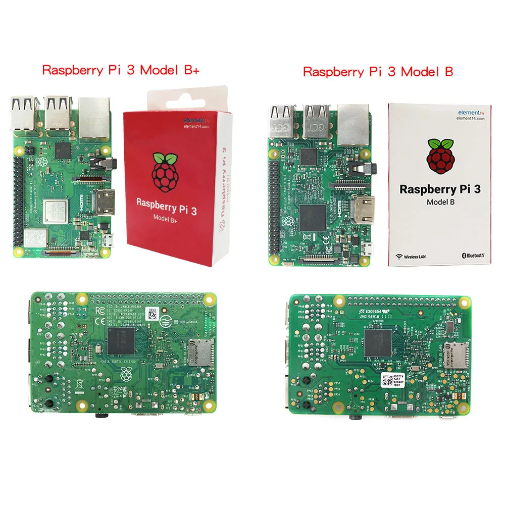 Raspberry Pi 3 Model B  Raspberry Pi 3 Model B Plus +  ABS +   Mini PC Pi 3B/3B +  Wi-Fi  Bluetooth