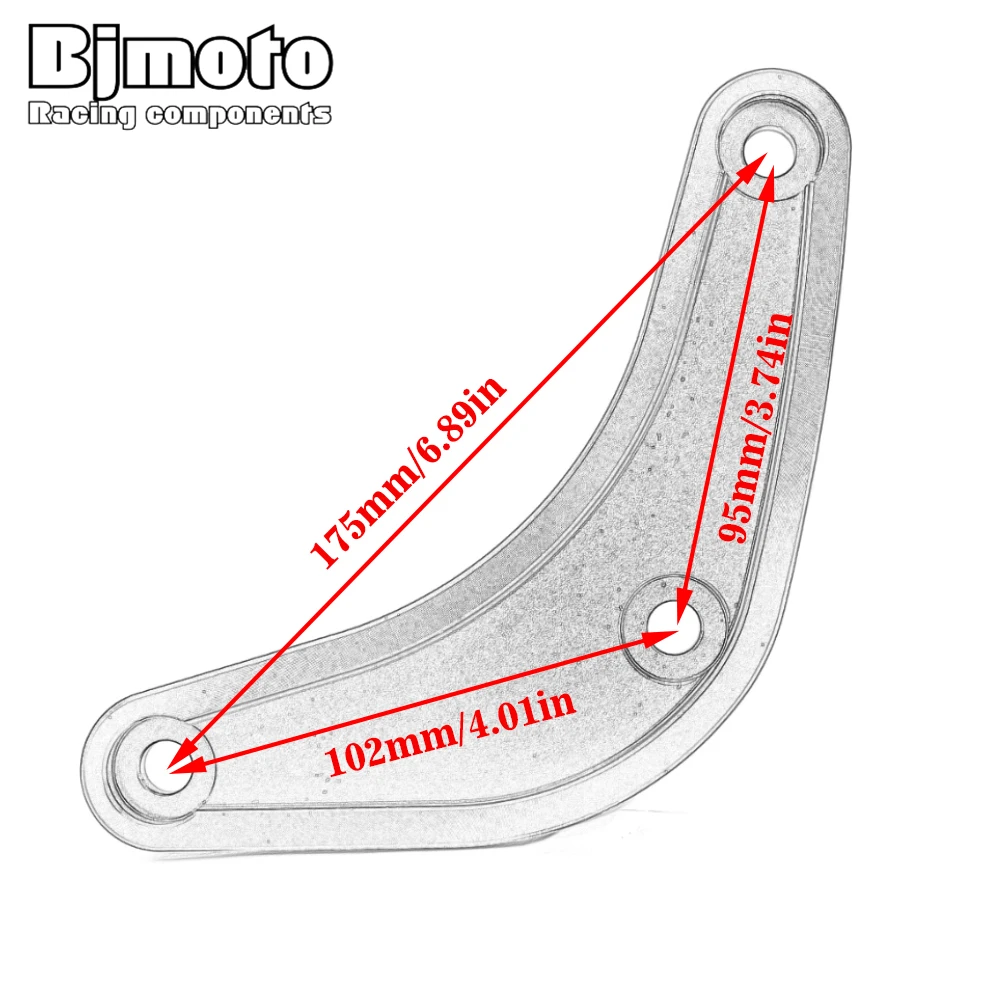 

Aluminum Motorcycle Rear Suspension Lowering Kit For Kawasaki Ninja ZX-25R 2020-2021