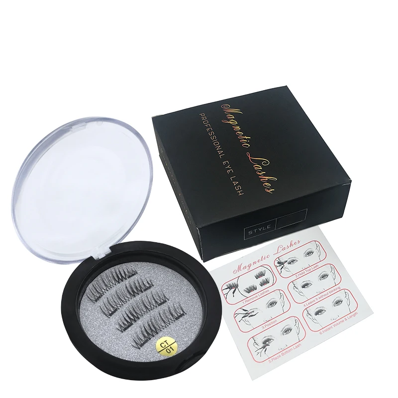 Z'LRAQI BEAUTY 2 пары магнитных ресниц с магнитами ручной работы 3D Магнитные ресницы