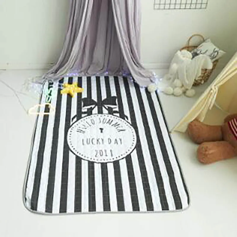 

Newborn playmat Crawling Carpet kids rug baby Carpets cotton cartoon Printing accessories room 140*200cm BXX032