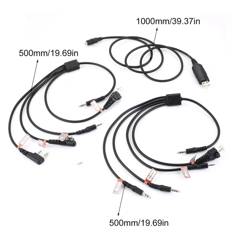 8 в 1 Usb кабель для программирования Baofeng Радио и мобильных радио|Кабели передачи