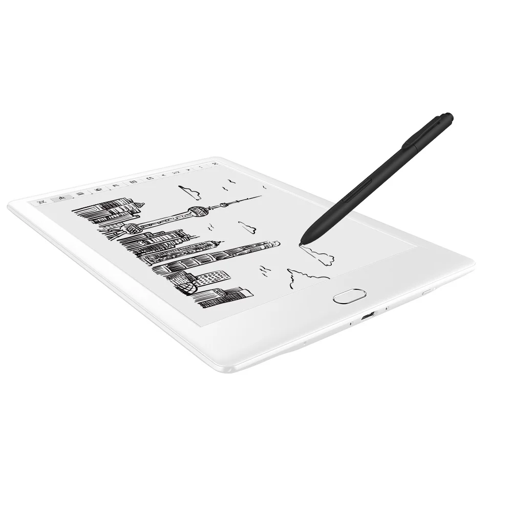 WiFi 32GB Электронная книга ридер 7,8 дюймов двойной сенсорный экран 300PPI HD E ink аудио ридер Восьмиядерный android E ридер с ручкой