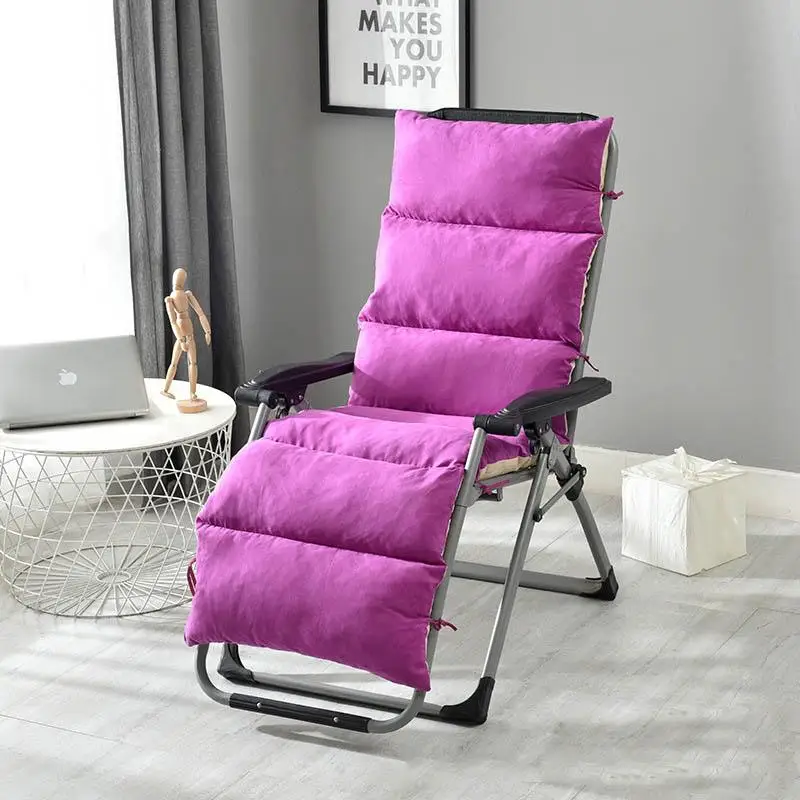 Подушка для стула 27 дюймов мягкая моющаяся утолщенная подкладка шезлонга