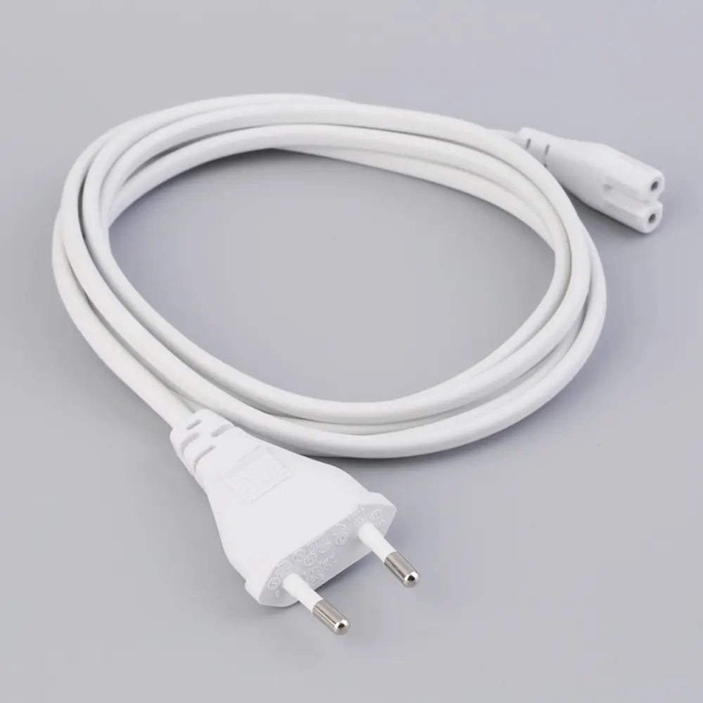 

1.5M Volex EU European 2-Prong Port AC Power Cord Cable For Mac Mini Router for apple TV PS2 PS3 Slim Power Cable