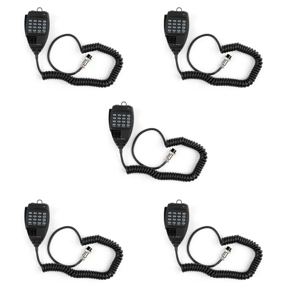 Artudatech 5Pcs EMS-57 DTMF Speaker Microphone For Alinco DR-03 DR-06 DR-135 DR-235 DR-435