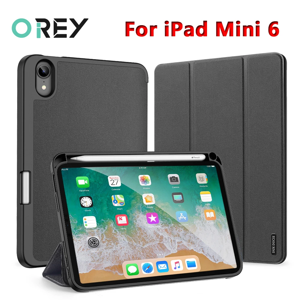 

Защитный чехол для планшета iPad Mini 6, чехол 2021 дюйма, противоударный чехол-подставка, ТПУ Смарт-Чехол, мягкий чехол для iPad Mini 6 2021