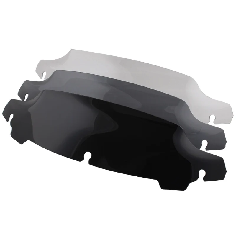 

Motorcycle 4.5" Wave Windshield Upper Fairing Wind Deflectors For Harley Touring Electra Glide Street Glide FLHX FLHT 2014-2019
