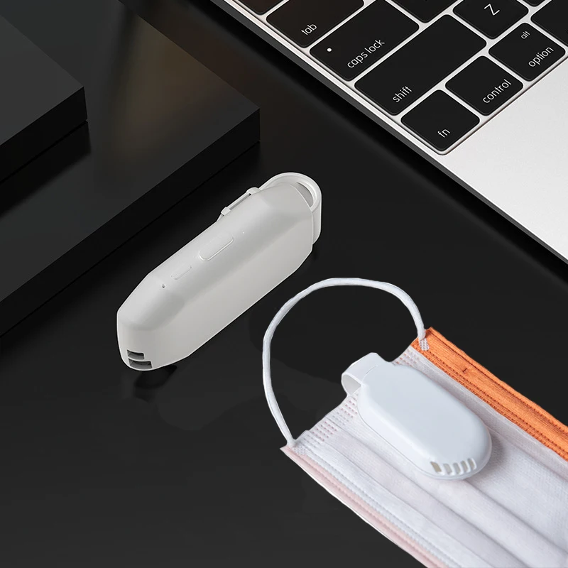 

Fan Mask Mouth Full Mask Tool Detachable Portable USB Charging Summer Outdoor Clip-on Mute Air Ventilation Anti Haze Dust Smoke