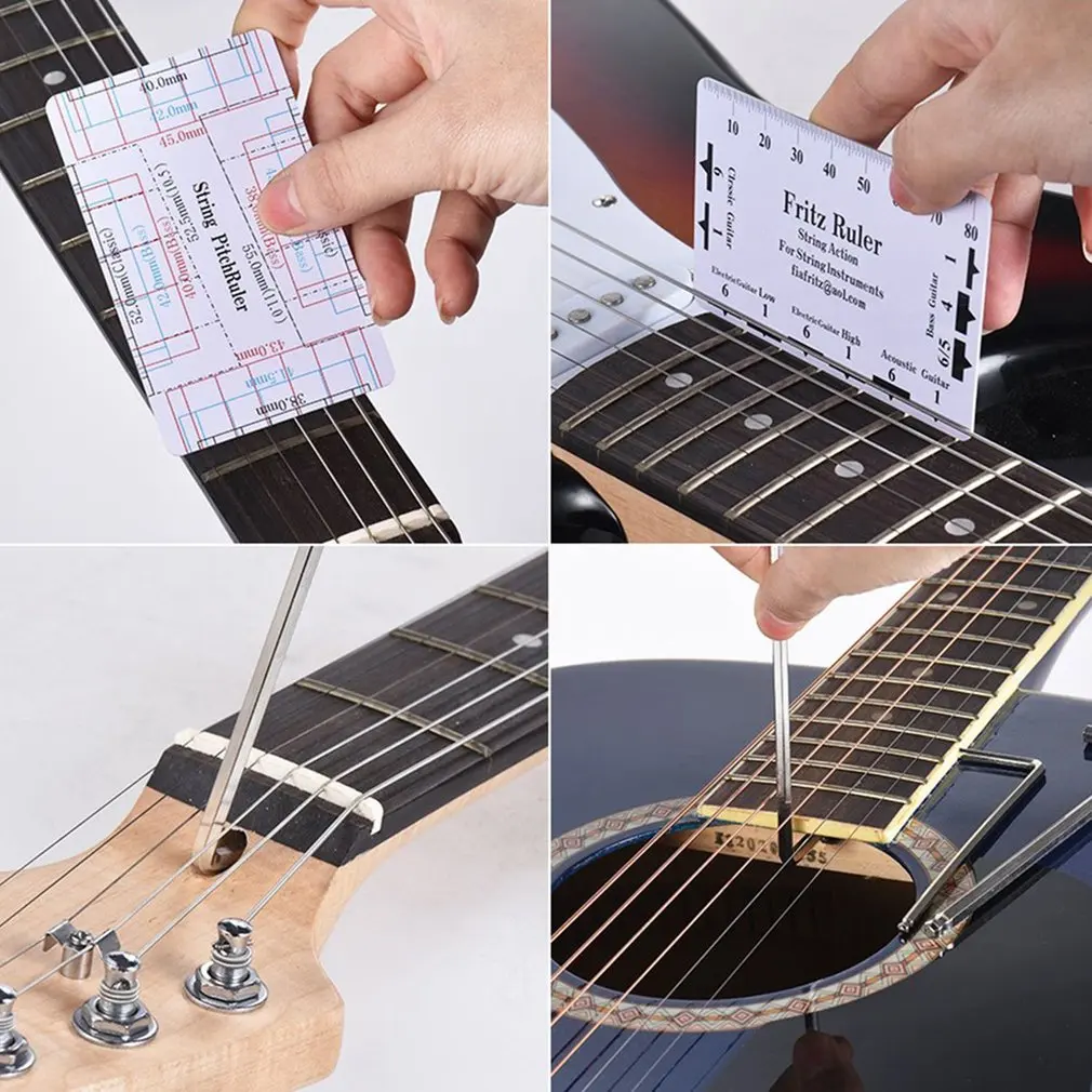 

45pcs Guitar Repairing Maintenance Tool Kit With Carry Bag Set Of Tools For Acoustic Guitar Electric Guitar Ukulele Bass Banjo