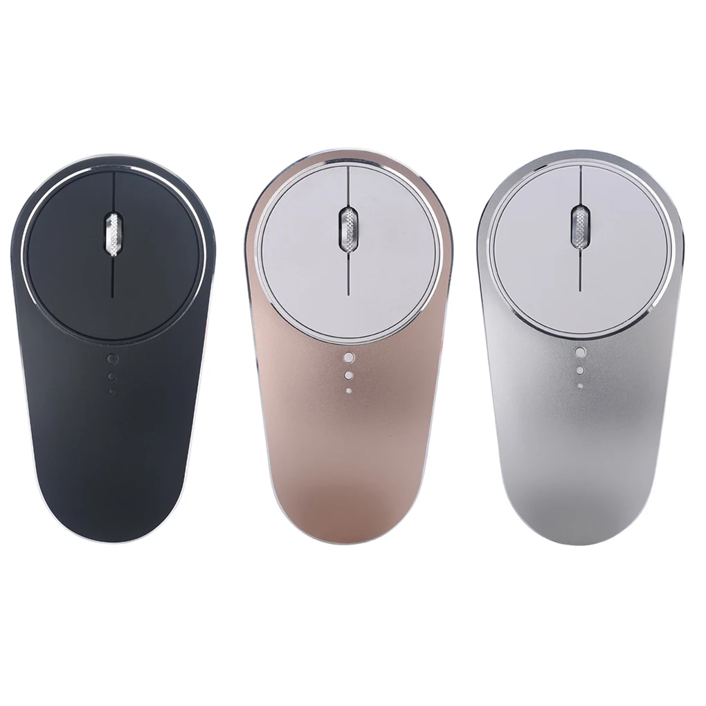 

Эргономичная беспроводная мышь 2,4 ГГц из алюминиевого сплава, Беспроводная игровая мышь, Офисная мышь для ПК, настольного ноутбука, компьют...