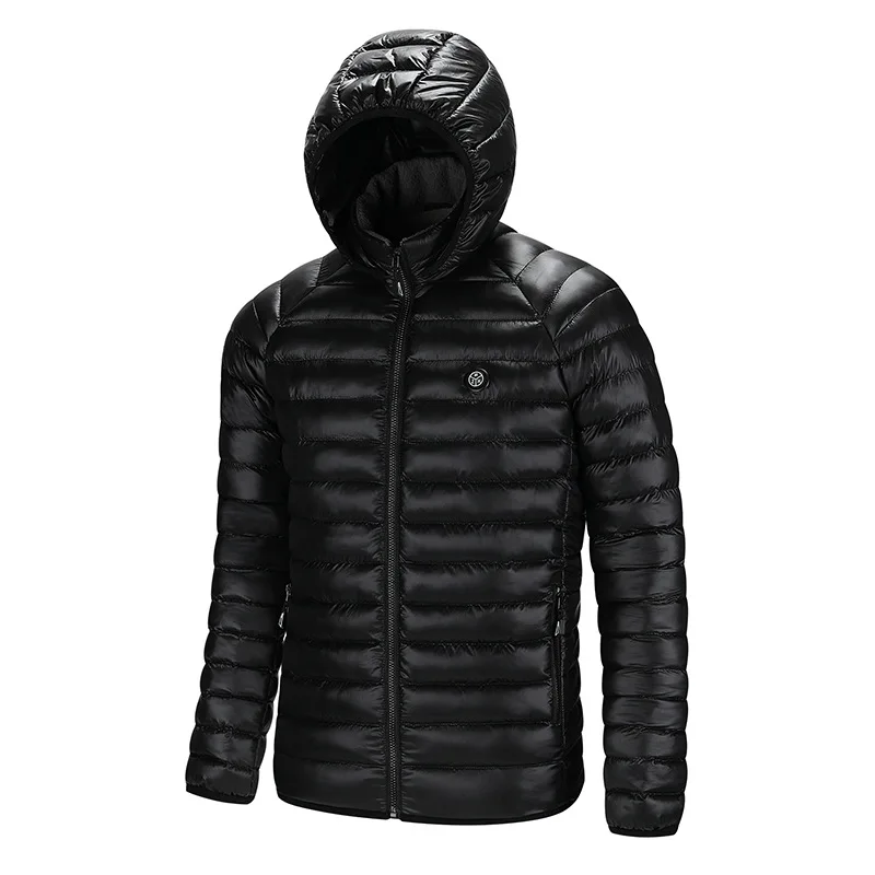 

heating electric cotton padded clothes heating down jacket heating cotton padded clothes hooded casual coat women