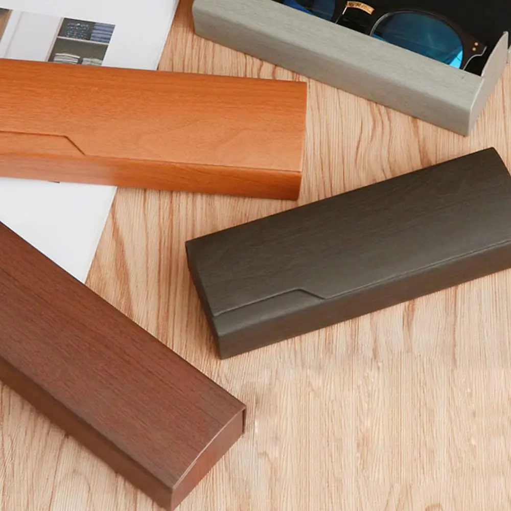 Модная коробка для хранения солнцезащитных очков ручной работы из полиуретана