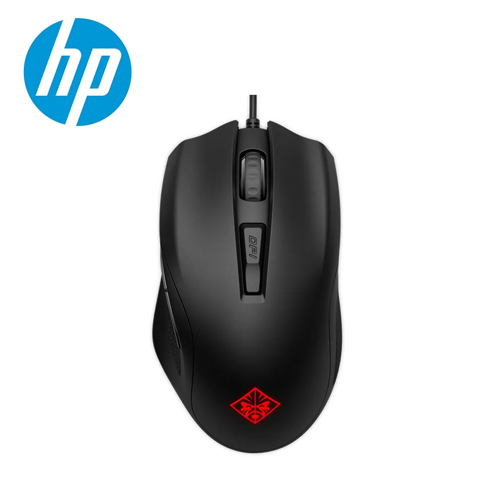 Hp OMEN400 профессиональная Макросъемка, игровая мышь 5000 dpi, 8 цветов, светодиодный, с подсветкой, Проводная игровая мышь для ПК, компьютера, ноутбука, мыши Pro Gamer