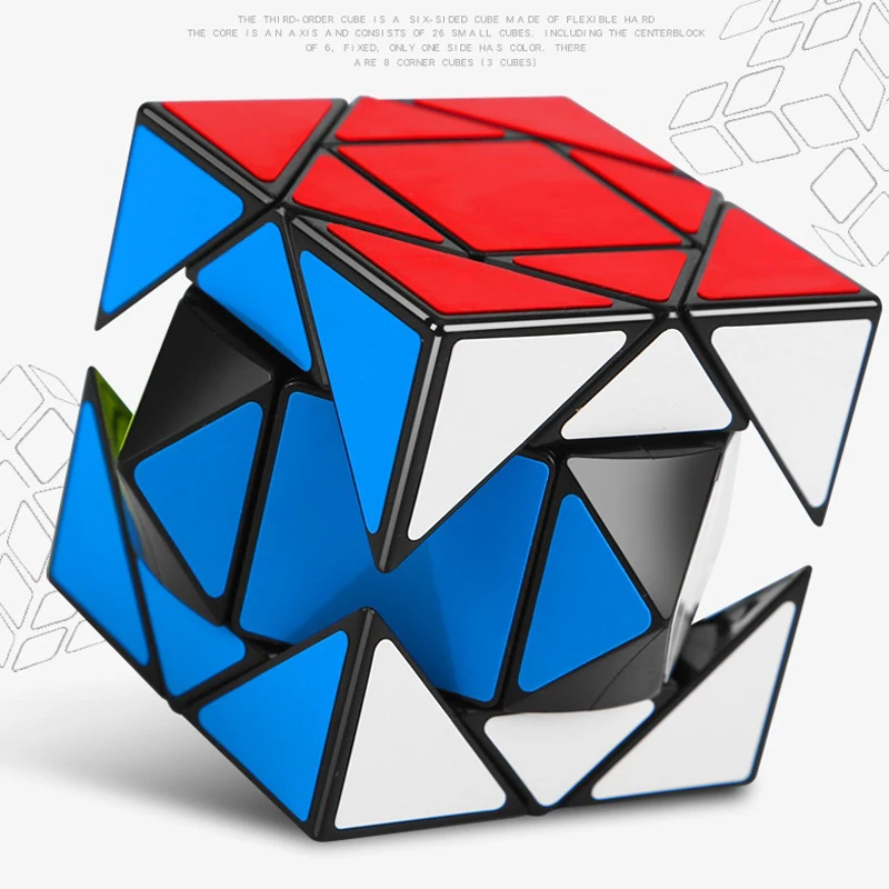 MOYU Pandora 3x3 Skewcube головоломка магический куб 3x3x3 скоростной Xskew кубики Обучающие для
