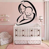 cocoply mom and baby stickers decor maternal love decorathe babys room decoration self adhesive vinyl waterproof wall art decal