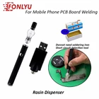 Диспенсер для канифоли, паяльный флюс для канифоли, ручка для пайки, оловянный материал, инструмент для ремонта материнской платы, детектор короткого замыкания для сварки